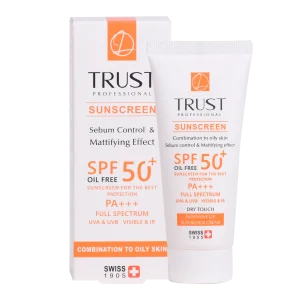 کرم ضد آفتاب و کنترل چربی (پوست مختلط تا چرب)