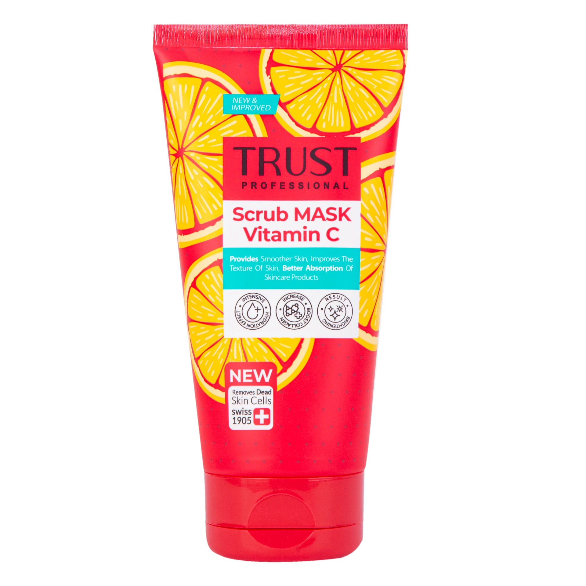 ماسک اسکراب ویتامین سی تراست