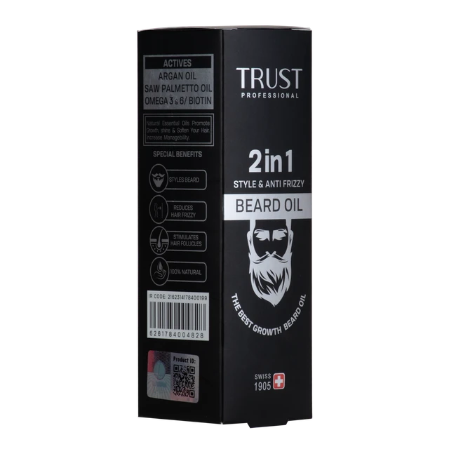 روغن تقویت ریش آقایان تراست