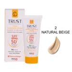 کرم ضد آفتاب رنگی و ضد پیری بژ طبیعی (پوست خشک تا نرمال) (2024)