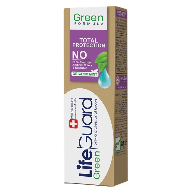 خمیر دندان توتال گرین برند لایف گارد